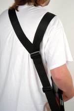 D'Addario Dare Guitar Strap, Black Product Image