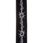 D'Addario Woven Guitar Strap, Barbed Wire Product Image