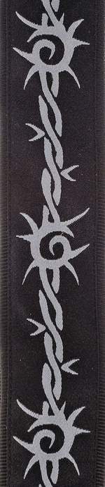 D'Addario Woven Guitar Strap, Barbed Wire Product Image