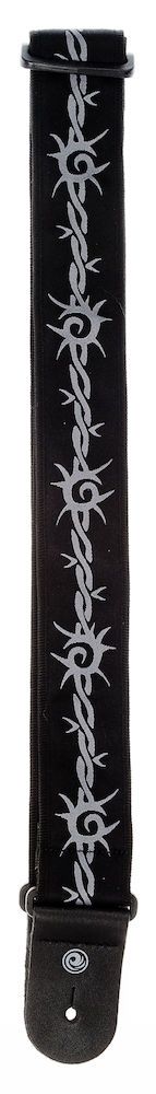 D'Addario Woven Guitar Strap, Barbed Wire Product Image