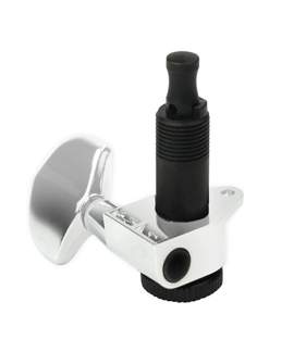 D'Addario Auto-Trim Locking Tuning Machines, 3 + 3 Setup, Chrome