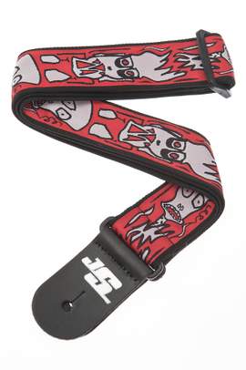 D'Addario Joe Satriani Guitar Strap, Up in Flames