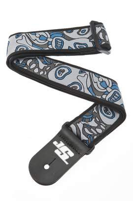 D'Addario Joe Satriani Guitar Strap, Souls of Distortion