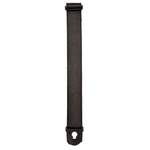 D'Addario Planet Lock Leather Guitar Strap, Black Product Image