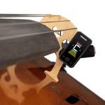 D'Addario Eclipse Cello/Bass Tuner, Black Product Image
