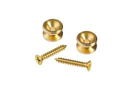 D'Addario Solid Brass End Pins - Brass (Pair)