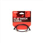 D'Addario Flat Patch Cable, 1ft Right Angle, Single PK Product Image