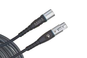 D'Addario Custom Series XLR Microphone Cable, 5 feet