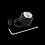 D'Addario LokNob Large - Black/Silver Product Image