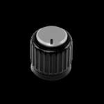 D'Addario LokNob Large - Black/Silver Product Image