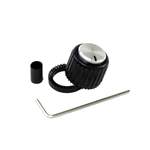 D'Addario LokNob Large - Black/Silver Product Image