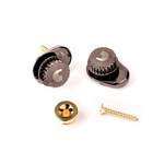 D'Addario Universal Strap Lock System, Gold Product Image