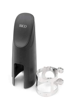 Rico Ligature & Cap, Tenor/Baritone Saxophone (Graftonite/Metalite Mouthpieces), Nickel