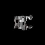 D'Addario H-Ligature & Cap, Alto Saxophone, Silver Product Image