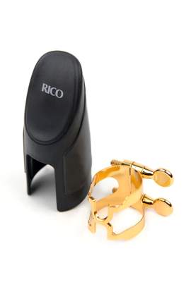 D'Addario H-Ligature & Cap, Bb Clarinet, Gold
