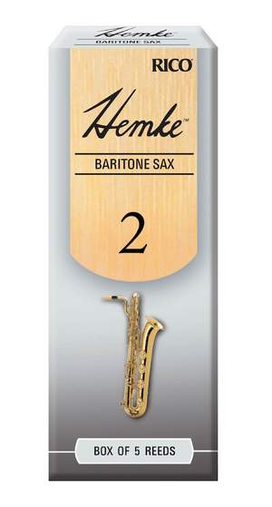 Frederick L. Hemke Baritone Saxophone Reeds,  Strength 2.0,  5 Pack