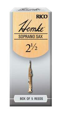 Frederick L. Hemke Soprano Saxophone Reeds, Strength 2.5, 5 Pack