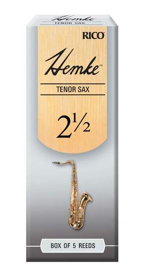 Frederick L. Hemke Tenor Saxophone Reeds, Strength 2.5, 5 Pack