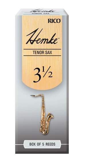 Frederick L. Hemke Tenor Saxophone Reeds, Strength 3.5, 5 Pack