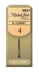Mitchell Lurie Premium Bb Clarinet Reeds, Strength 4.0, 5 Pack Product Image
