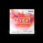 D'Addario Zyex Violin Single A String, 1/2 Scale, Medium Tension Product Image