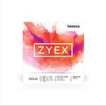 D'Addario Zyex Violin Single Silver D String, 4/4 Scale, Medium Tension Product Image