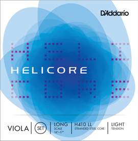 D'Addario Helicore Viola String Set, Long Scale, Light Tension