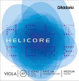 D'Addario Helicore Viola String Set, Long Scale, Medium Tension