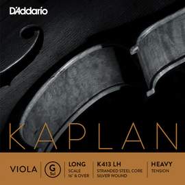 D'Addario Kaplan Forza Viola Single G String, Long Scale, HeavyTension