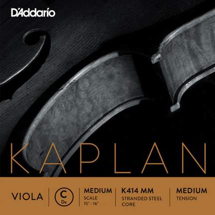 D'Addario Kaplan Forza Viola Single C String, Medium Scale, Medium Tension