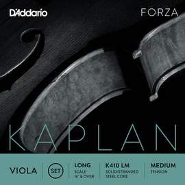 D'Addario Kaplan Forza Viola String Set, Long Scale, Medium Tension