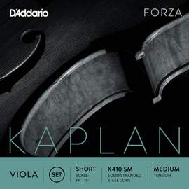 D'Addario Kaplan Forza Viola String Set, Short Scale, Medium Tension