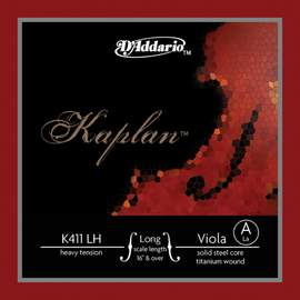 D'Addario Kaplan Forza Viola Single A String, Long Scale, HeavyTension