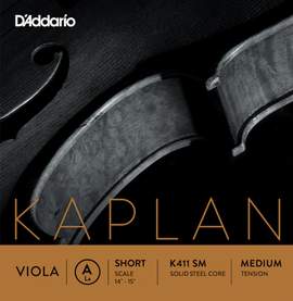 D'Addario Kaplan Forza Viola Single A String, Medium Tension