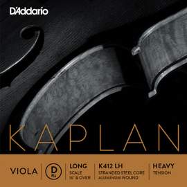 D'Addario Kaplan Forza Viola Single D String, Long Scale, HeavyTension