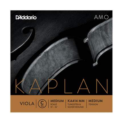 D'Addario Kaplan Amo Viola C String, Medium Scale, Medium Tension