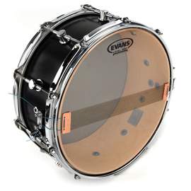 EVANS Clear 200 Snare Side Drum Head, 12 Inch