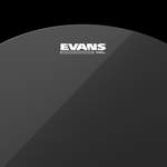 EVANS Black Chrome Drum Head, 8 Inch Product Image
