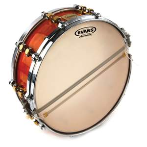 EVANS Orchestral 200 Clear Snare Side Drum Head, 14 Inch