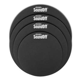 SoundOff by EVANS Drum Mute Pack, Fusion (10", 12", 14", 14")