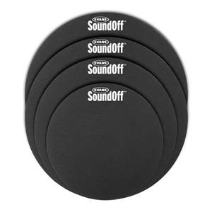 SoundOff by EVANS Drum Mute Pack, Standard (12",13",14",16")