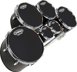 EVANS MX Black Tenor, 14 inch