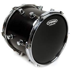 EVANS Resonant Black Drum Head, 15 Inch