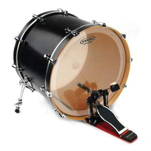 EVANS EQ4 Clear Tom Hoop Drum Head, 16 Inch