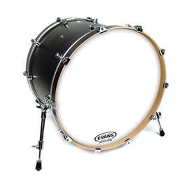 EVANS EQ3 Resonant Smooth White Tom Hoop Drum Head, No Port, 16 Inch