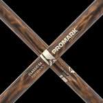 ProMark Classic Forward 5A FireGrain Hickory Drumstick, Oval Wood Tip Product Image