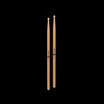 ProMark Rebound 7A ActiveGrip Clear Hickory Drumstick, Acorn Wood Tip Product Image