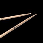 ProMark Finesse 7A Long Maple Drumstick, Small Round Wood Tip Product Image
