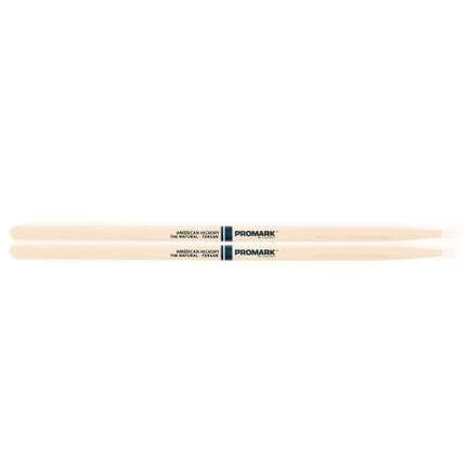 ProMark Classic Forward 5A Raw Hickory Drumstick, Oval Nylon Tip