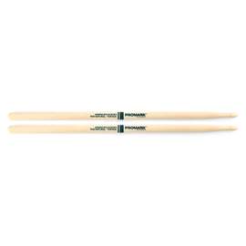 ProMark Classic Forward 5A Raw Hickory Drumstick, Oval Wood Tip